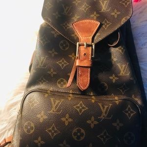 Louis Vuitton Back Pack Montsourisgm